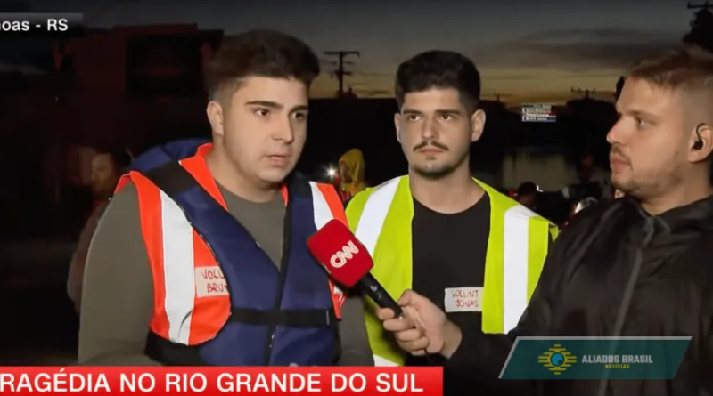 Em entrevista, voluntário grita “Fora Lula” e “Globo lixo” ao vivo na “CNN”