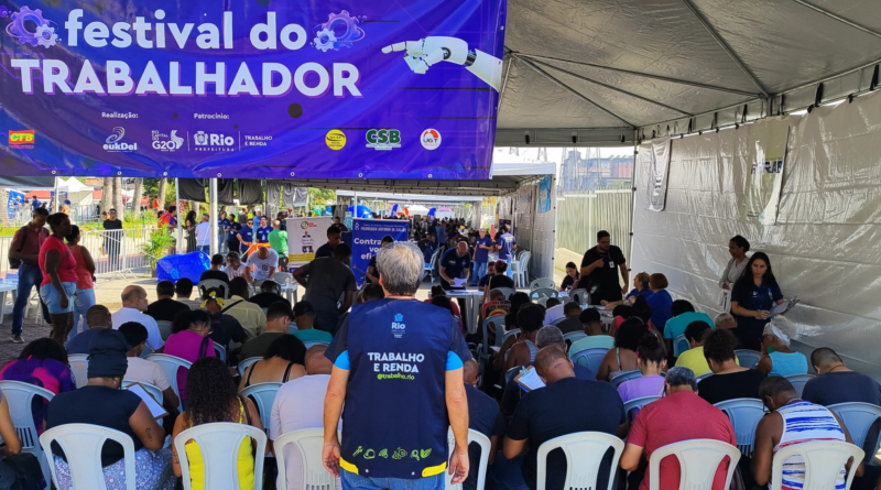 Milhares de cariocas levam seus sonhos e esperanças ao Festival do Trabalhador