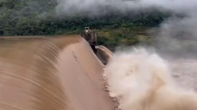 Urgente: Barragem rompe na Serra gaúcha e nível do rio pode subir até 4 metros rapidamente