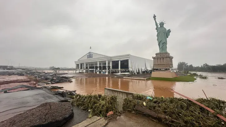 Veja como ficou a loja da Havan em Lajeado após enchente devastadora no Rio Grande do Sul